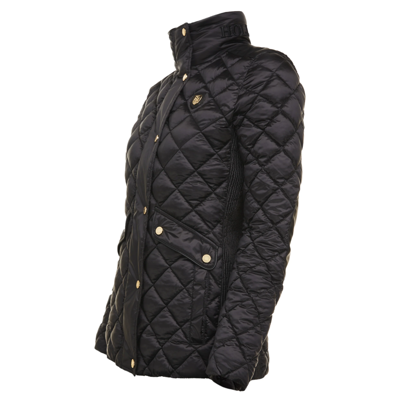 Holland Cooper Charlbury Quilted Jacket - Black-4